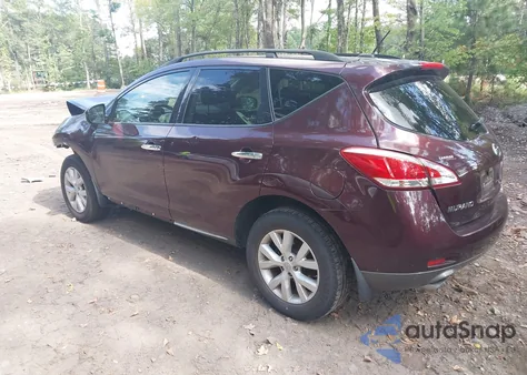2014 Nissan Murano Sl из США, поврежденный, VIN JN8AZ1MW1EW515404